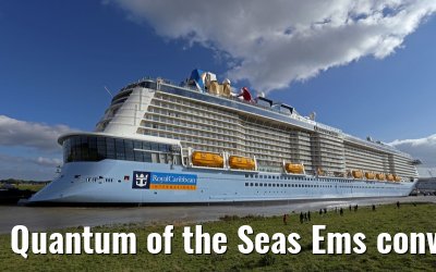 Quantum of the Seas Ems conveyance 22. September 2014
