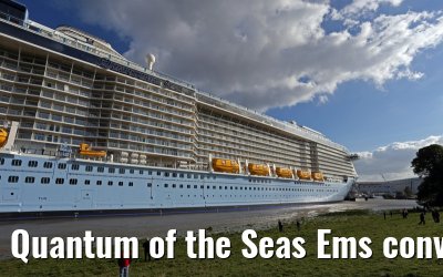 Quantum of the Seas Ems conveyance 22. September 2014