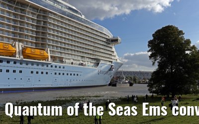 Quantum of the Seas Ems conveyance 22. September 2014