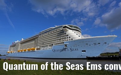 Quantum of the Seas Ems conveyance 22. September 2014