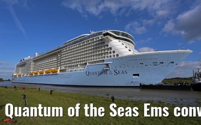 Quantum of the Seas Ems conveyance 22. September 2014