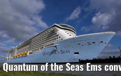 Quantum of the Seas Ems conveyance 22. September 2014