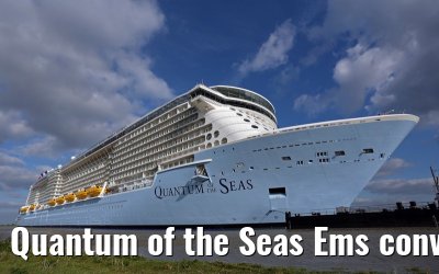 Quantum of the Seas Ems conveyance 22. September 2014