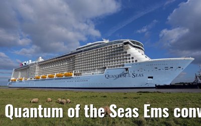 Quantum of the Seas Ems conveyance 22. September 2014