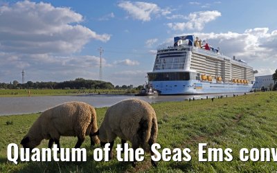 Quantum of the Seas Ems conveyance 22. September 2014