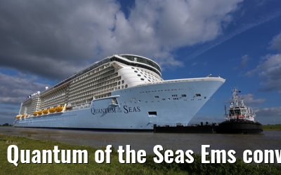 Quantum of the Seas Ems conveyance 22. September 2014