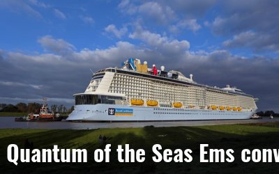 Quantum of the Seas Ems conveyance 22. September 2014