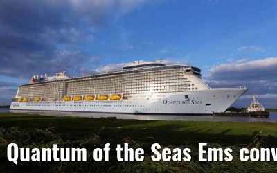 Quantum of the Seas Ems conveyance 22. September 2014