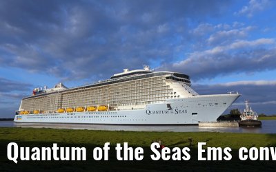 Quantum of the Seas Ems conveyance 22. September 2014