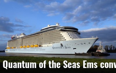 Quantum of the Seas Ems conveyance 22. September 2014