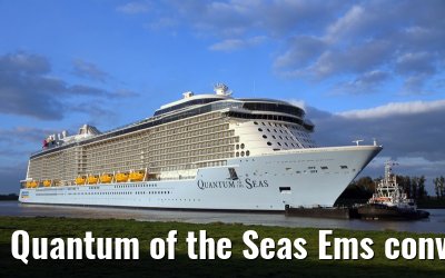 Quantum of the Seas Ems conveyance 22. September 2014