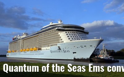 Quantum of the Seas Ems conveyance 22. September 2014