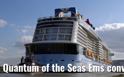 Quantum of the Seas Ems conveyance 22. September 2014