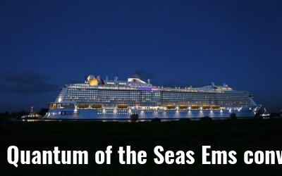 Quantum of the Seas Ems conveyance 22. September 2014