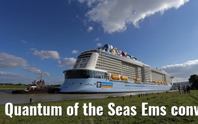 Quantum of the Seas Ems conveyance 22. September 2014
