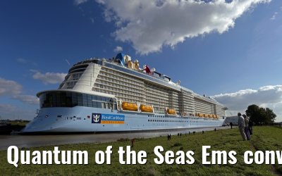 Quantum of the Seas Ems conveyance 22. September 2014