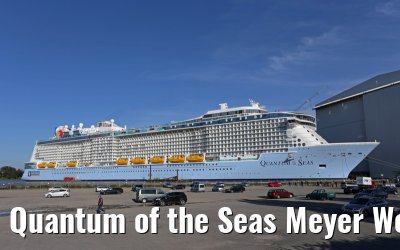 Quantum of the Seas Meyer Werft 26. August 2014