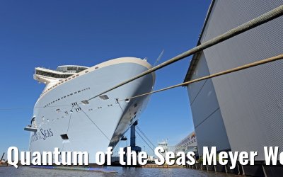 Quantum of the Seas Meyer Werft 26. August 2014