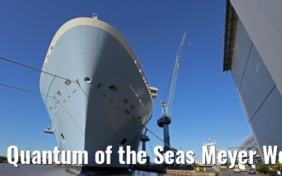 Quantum of the Seas Meyer Werft 26. August 2014