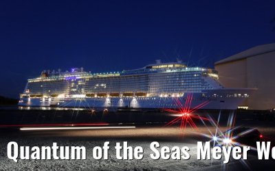 Quantum of the Seas Meyer Werft 26. August 2014