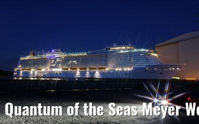 Quantum of the Seas Meyer Werft 26. August 2014