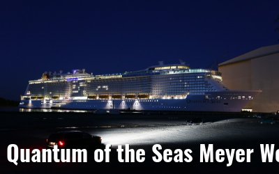 Quantum of the Seas Meyer Werft 26. August 2014