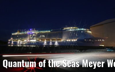 Quantum of the Seas Meyer Werft 26. August 2014