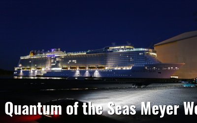 Quantum of the Seas Meyer Werft 26. August 2014