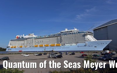Quantum of the Seas Meyer Werft 26. August 2014