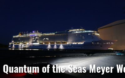 Quantum of the Seas Meyer Werft 26. August 2014