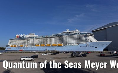 Quantum of the Seas Meyer Werft 26. August 2014