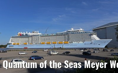 Quantum of the Seas Meyer Werft 26. August 2014