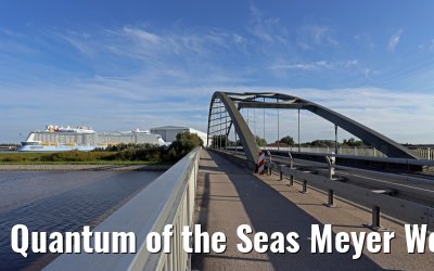 Quantum of the Seas Meyer Werft 26. August 2014