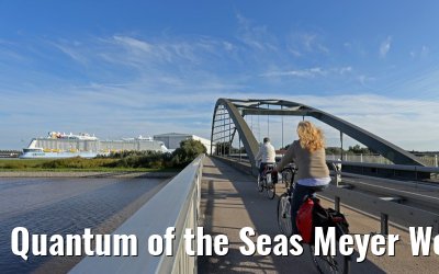 Quantum of the Seas Meyer Werft 26. August 2014