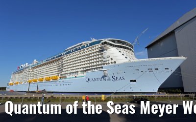 Quantum of the Seas Meyer Werft 26. August 2014