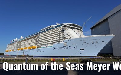 Quantum of the Seas Meyer Werft 26. August 2014