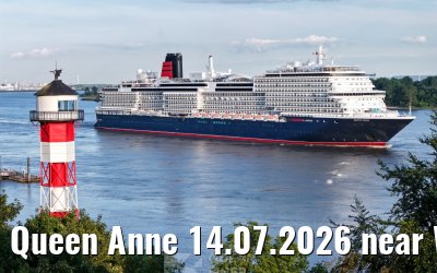 Queen Anne 14.07.2026 near Wittenbergen