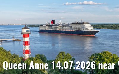 Queen Anne 14.07.2026 near Wittenbergen
