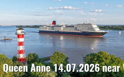 Queen Anne 14.07.2026 near Wittenbergen