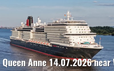 Queen Anne 14.07.2026 near Wittenbergen