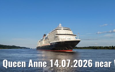 Queen Anne 14.07.2026 near Wittenbergen