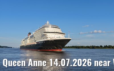 Queen Anne 14.07.2026 near Wittenbergen