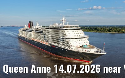 Queen Anne 14.07.2026 near Wittenbergen