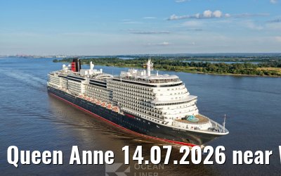 Queen Anne 14.07.2026 near Wittenbergen