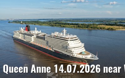 Queen Anne 14.07.2026 near Wittenbergen