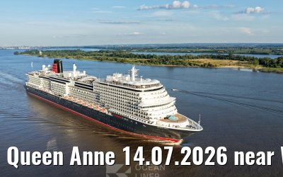 Queen Anne 14.07.2026 near Wittenbergen