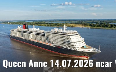 Queen Anne 14.07.2026 near Wittenbergen
