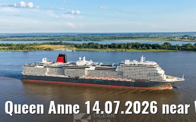 Queen Anne 14.07.2026 near Wittenbergen