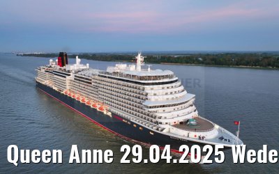Queen Anne 29.04.2025 Wedel after sunset