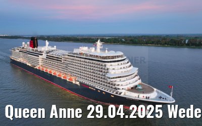 Queen Anne 29.04.2025 Wedel after sunset